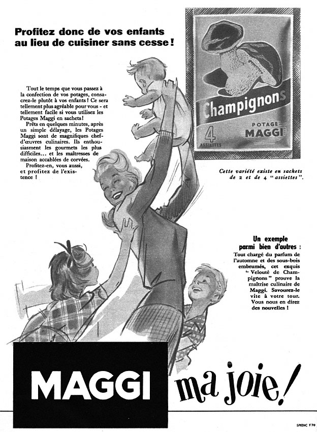 Publicité Maggi 1954