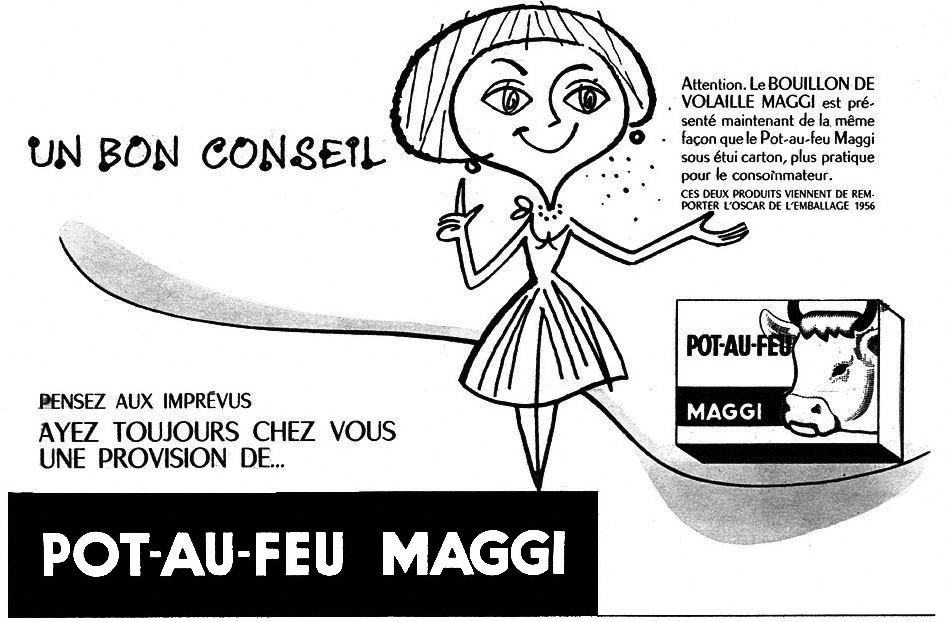 Publicité Maggi 1957