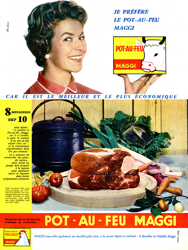 Publicité Maggi 1958