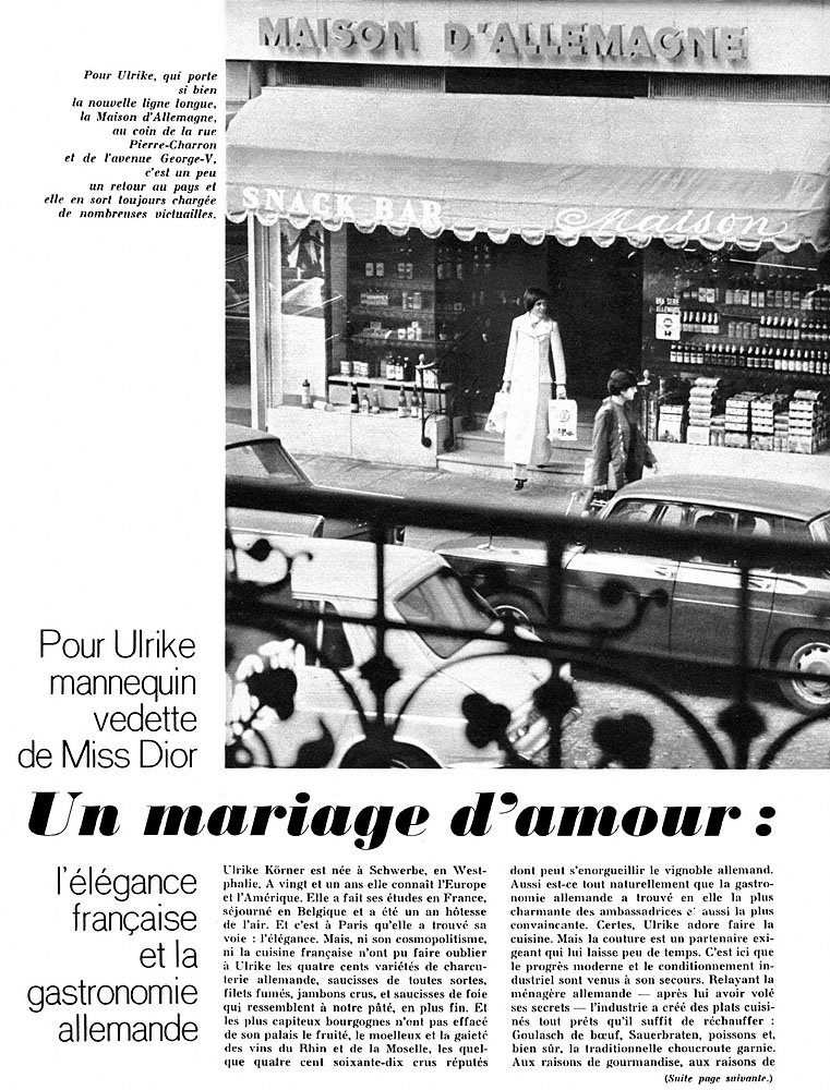 Publicit� Maison Allemagne 1969