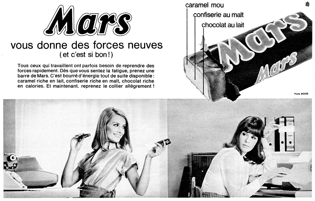 Publicité Mars 1965