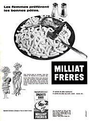Publicit Milliat Frres 1960