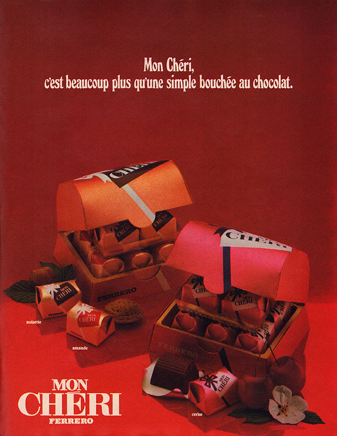 Publicité Mon Chri 1979