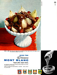 Publicit Mont Blanc 1959