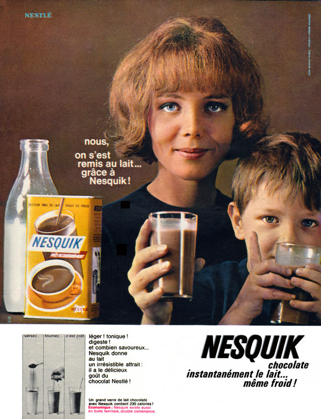 Publicité Nesquik 1963