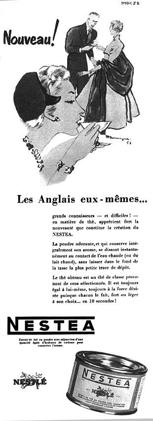 Publicité Nestl 1954