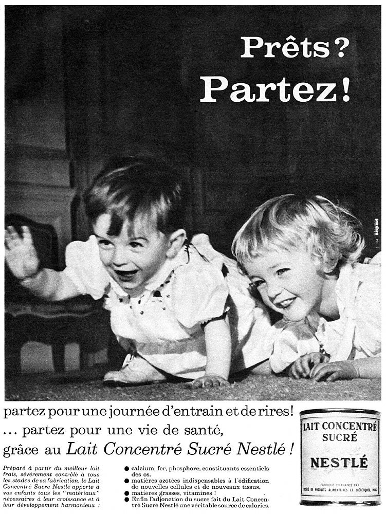Publicité Nestl 1963