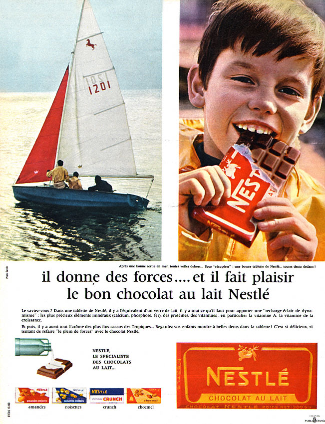 Publicité Nestl 1965