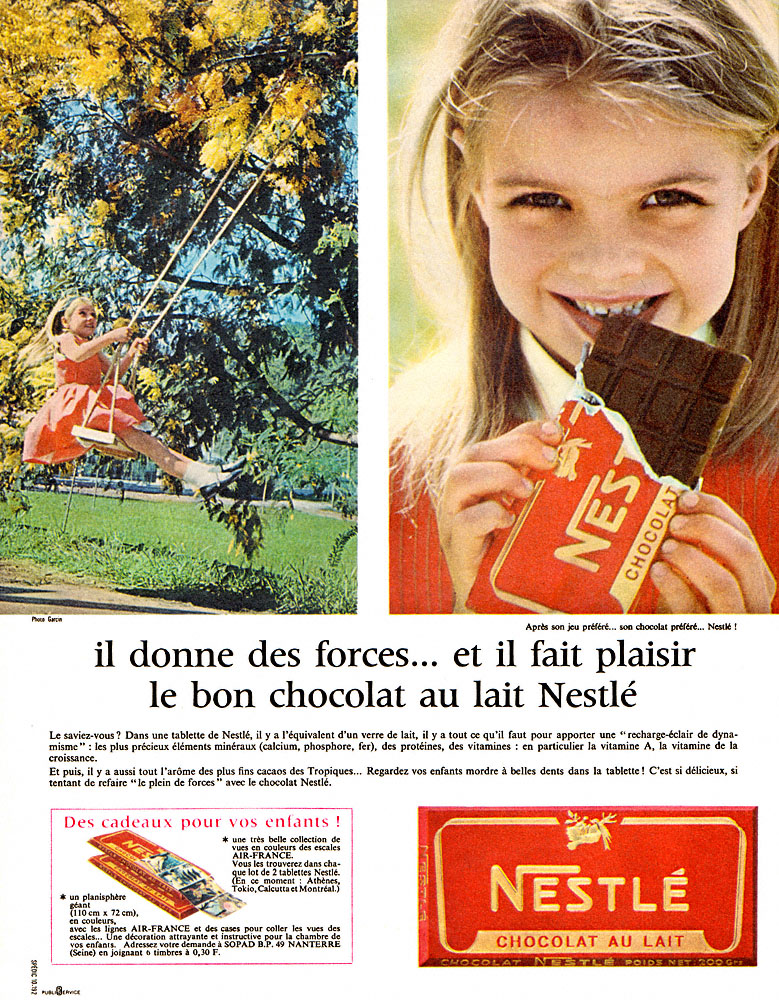 Publicit� Nestl� 1965