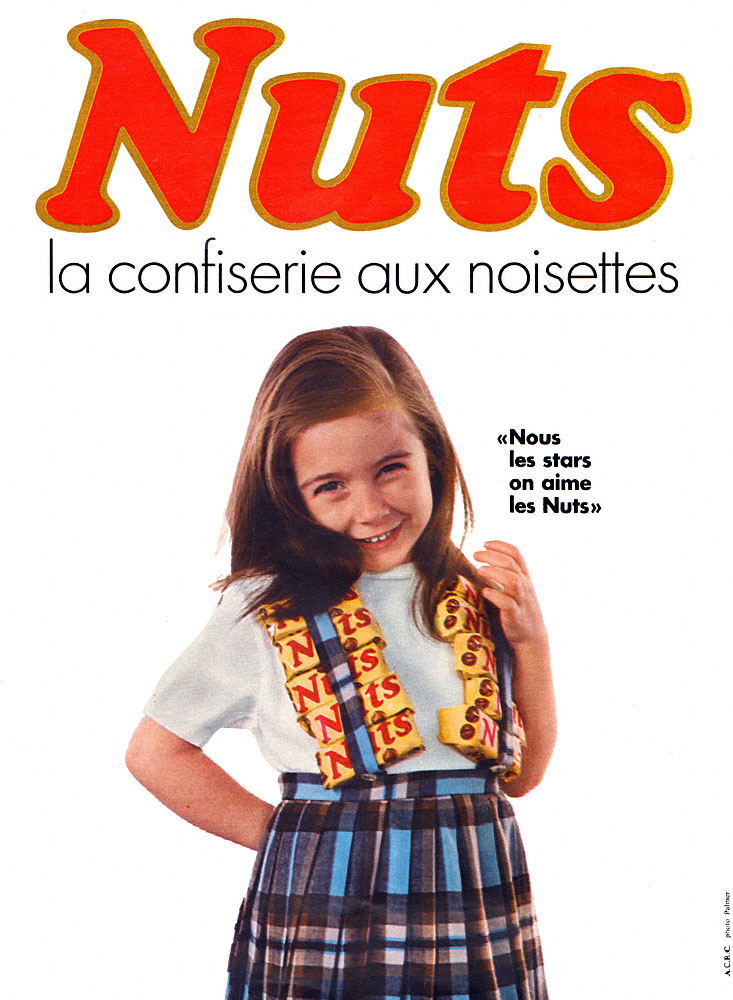 Publicit� Nuts 1967