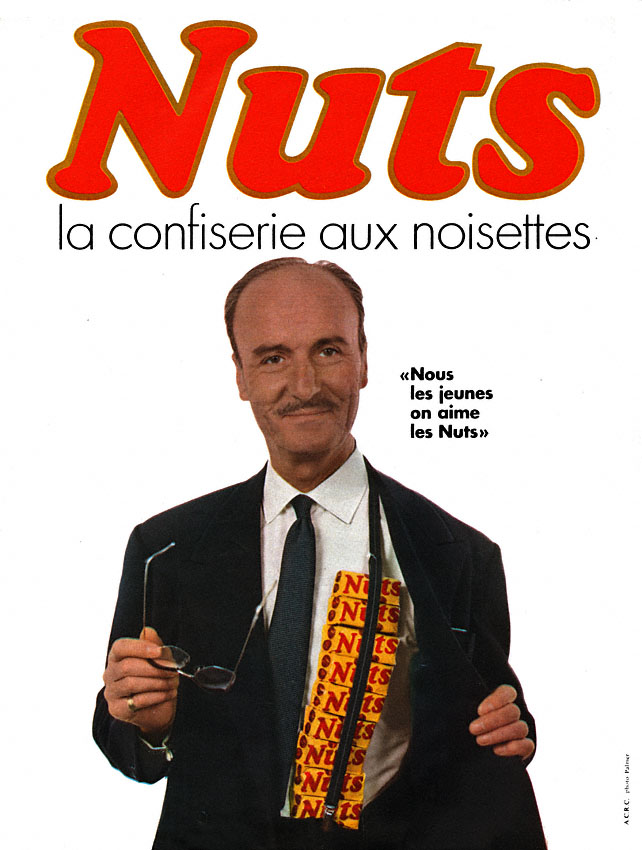 Publicité Nuts 1967