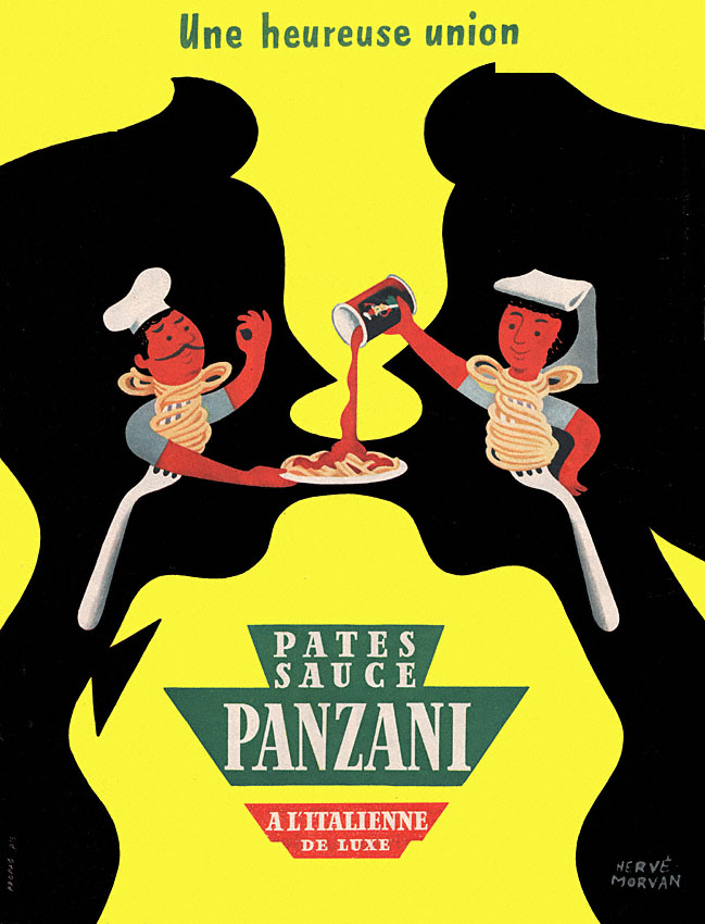 Publicité Panzani 1953
