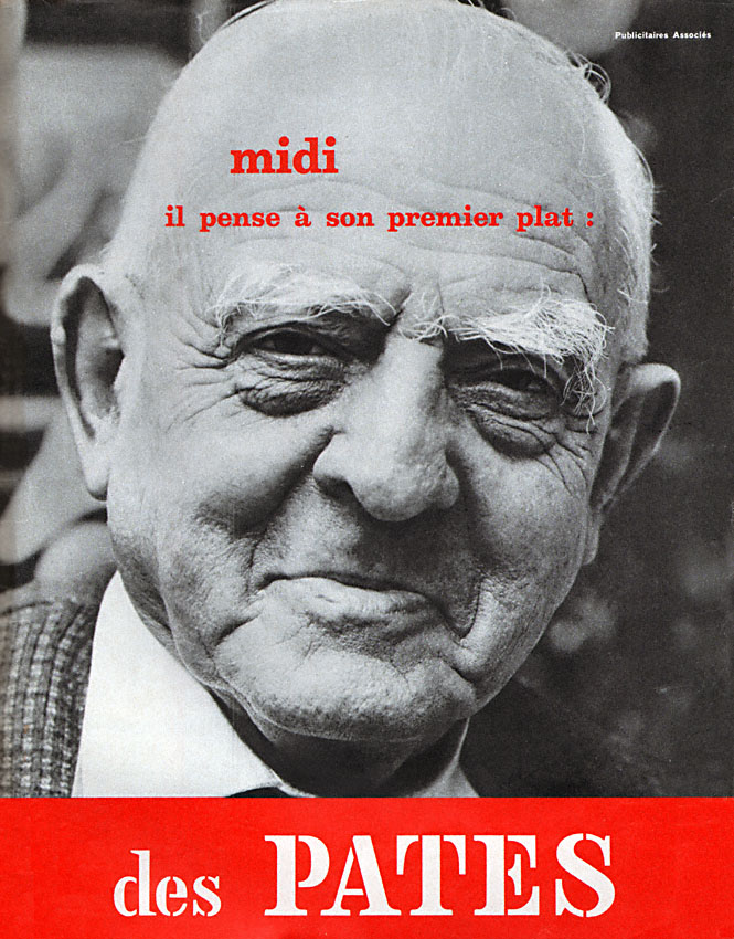 Publicité Pates 1963