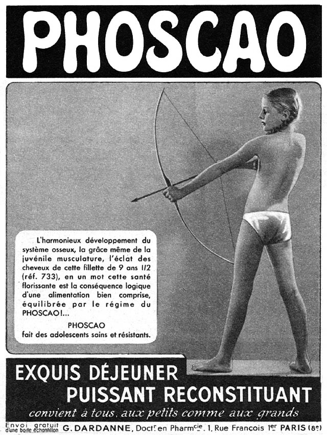 Publicité Phoscao 1951