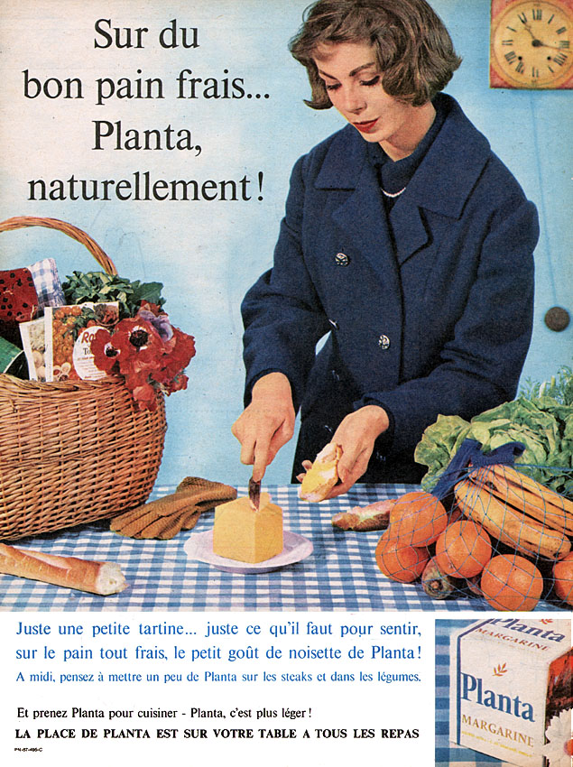 Publicité Planta 1961