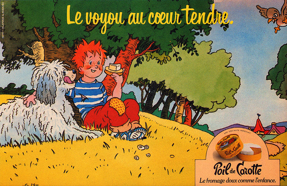 Publicité Poil de Carotte 1979