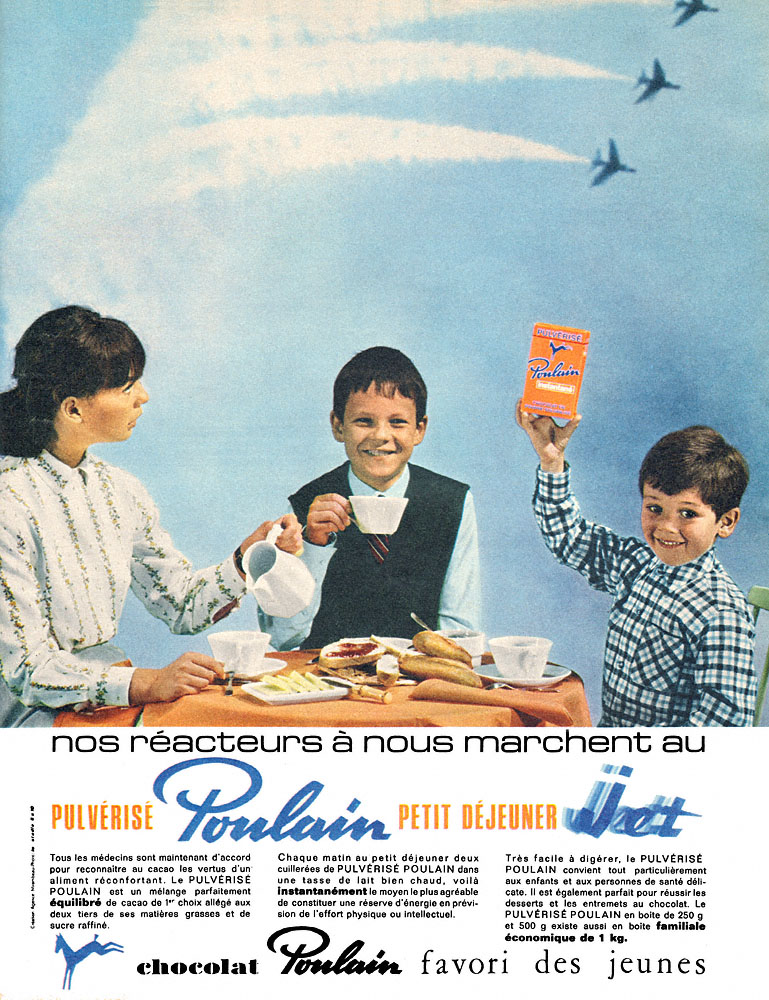 Publicit� Poulain 1965