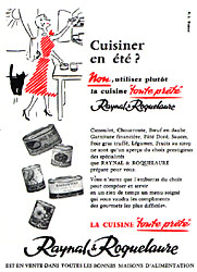 Publicit Raynal & Roquelaure 1956