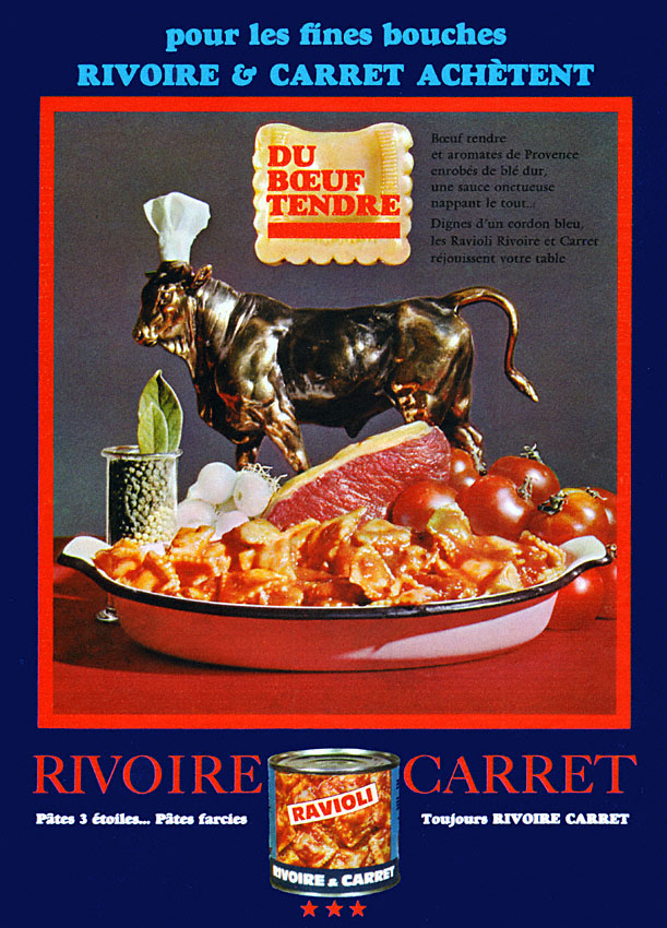 Publicité Rivoire & Carret 1966