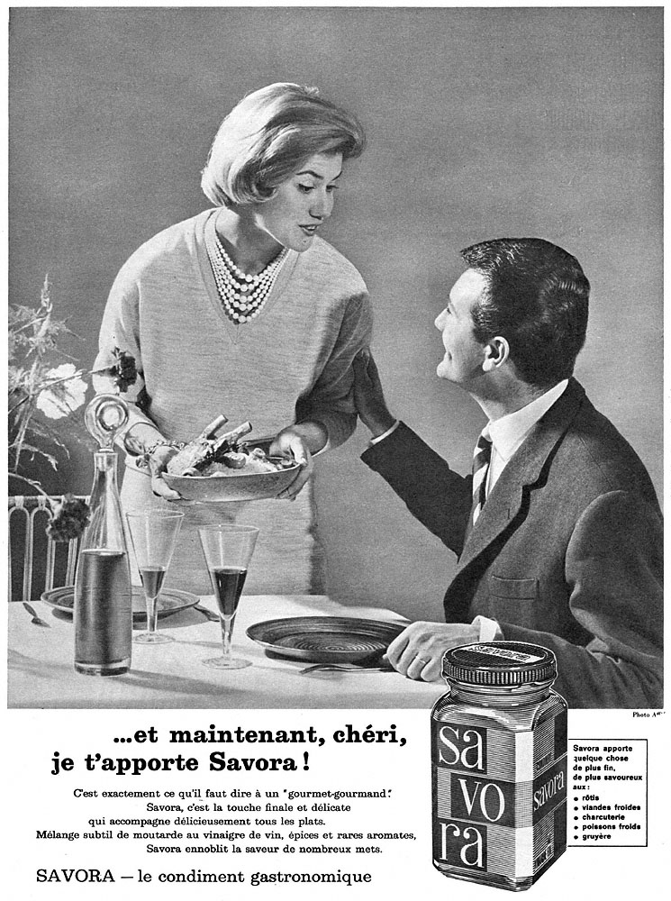 Publicité Savora 1961
