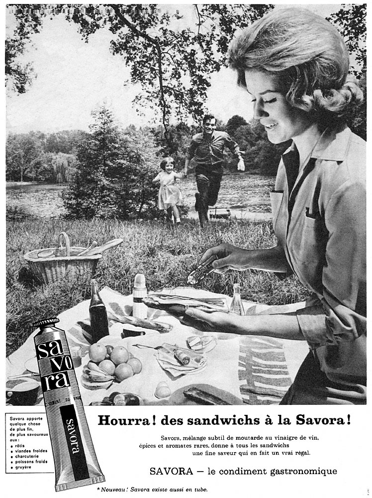 Publicité Savora 1961