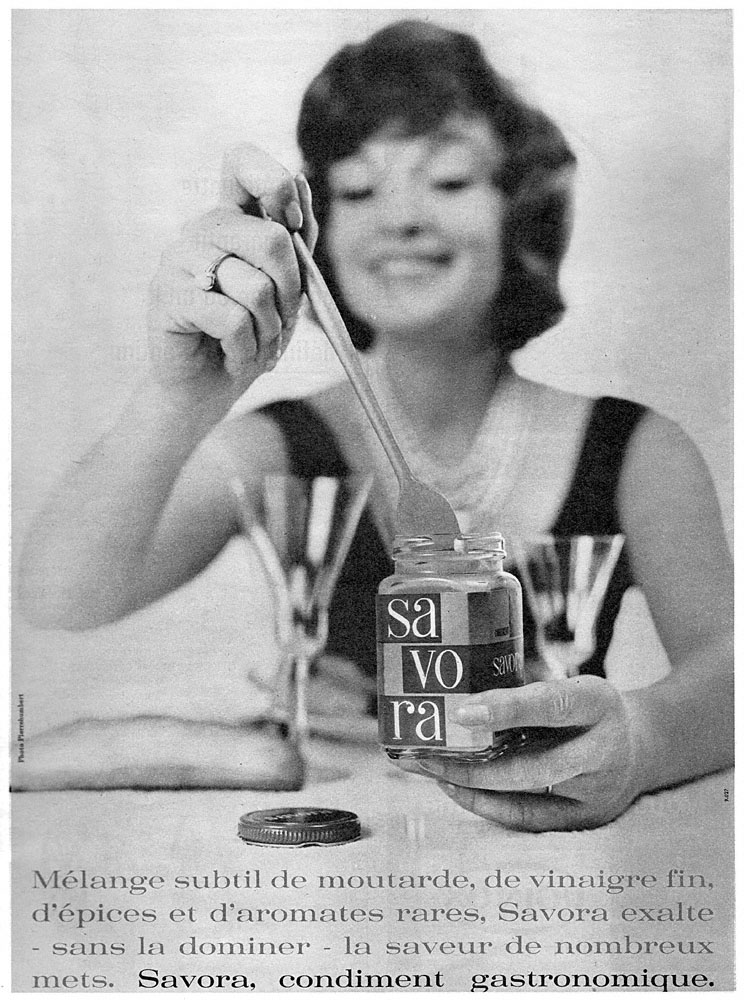 Publicité Savora 1961
