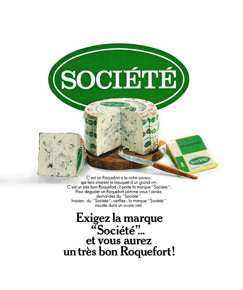 Publicit� Societe 1970