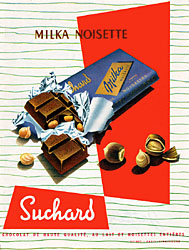Publicité Suchard 1958