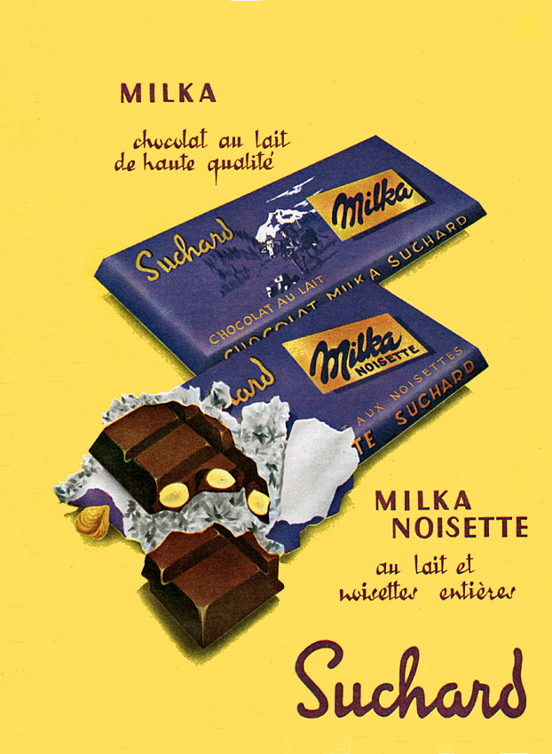 Publicité Suchard 1960