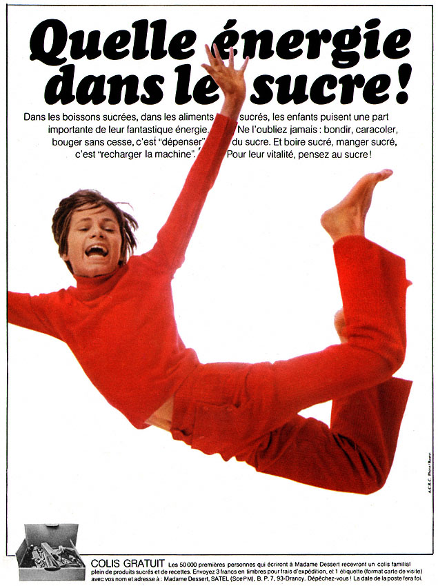 Publicité Sucre 1968