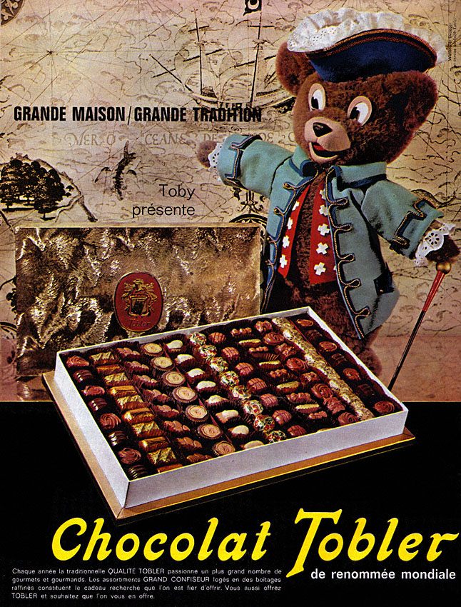 Publicité Tobler 1963
