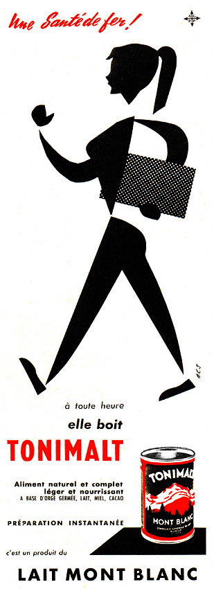 Publicité Tonimalt 1956