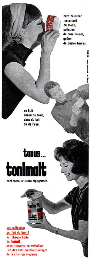 Publicité Tonimalt 1964