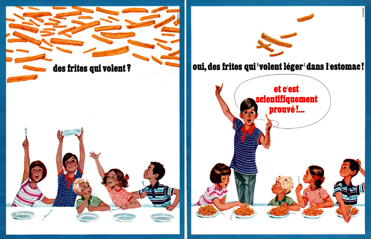 Publicit� Vegetaline 1967
