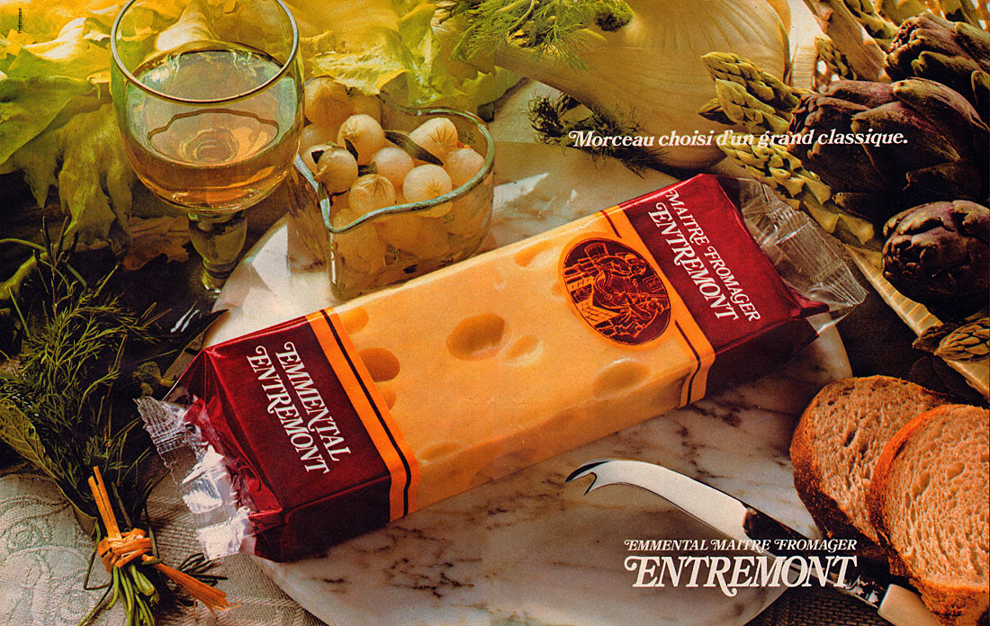 Publicité ZDivers Fromages 1980