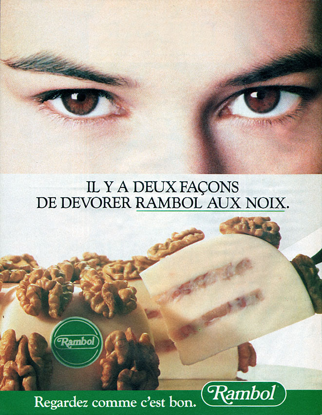 Publicité ZDivers Fromages 1988