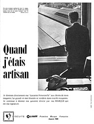 Publicit Divers 1961