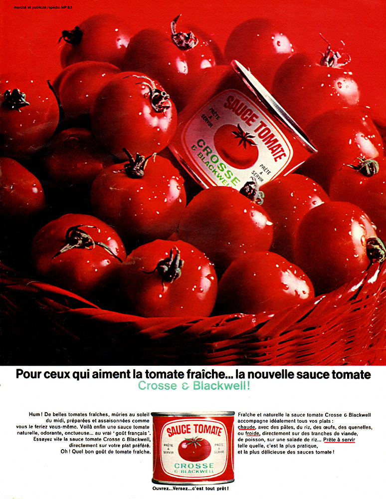 Publicit� Divers 1966