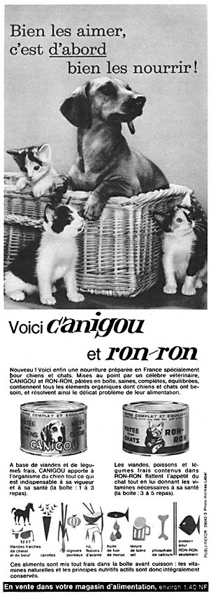 Publicité Canigou 1962