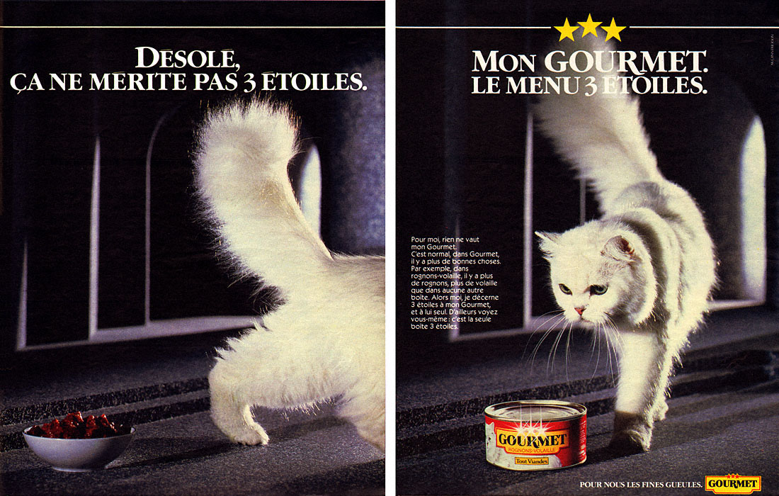 Publicité Gourmet 1984