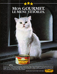 Publicit Gourmet 1985