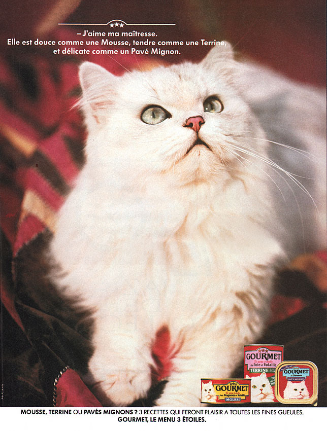 Publicité Gourmet 1991
