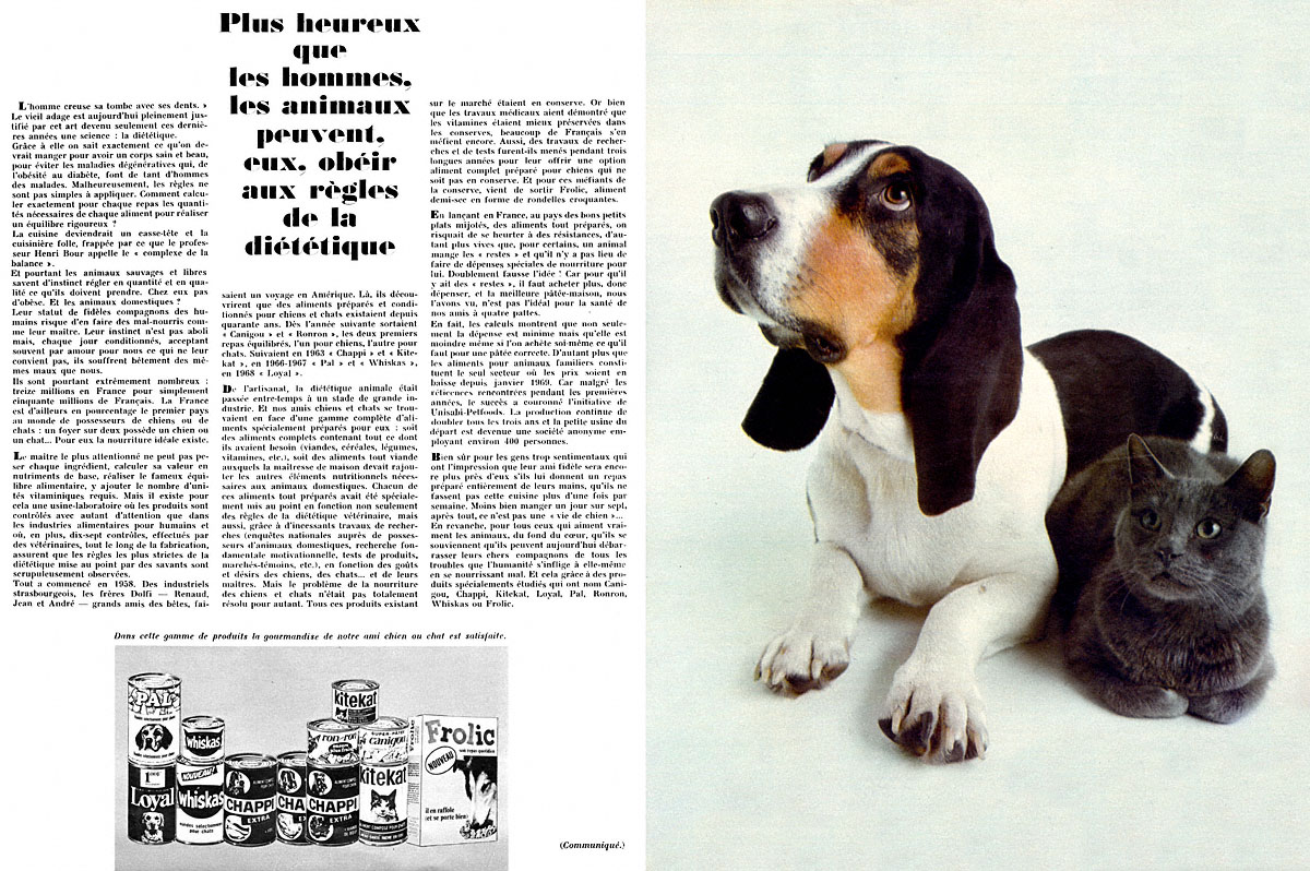 Publicit� Divers 1969