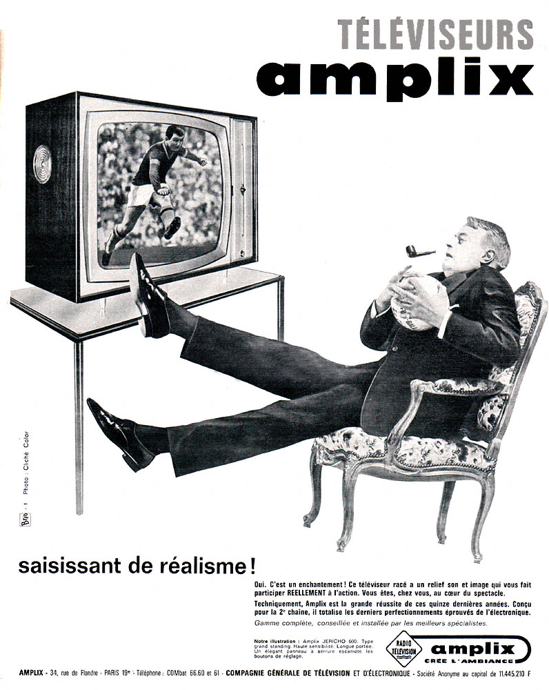 Publicité Amplix 1964
