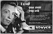 Publicit Bouyer 1963