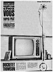 Publicit Ducretet-Thomson 1961