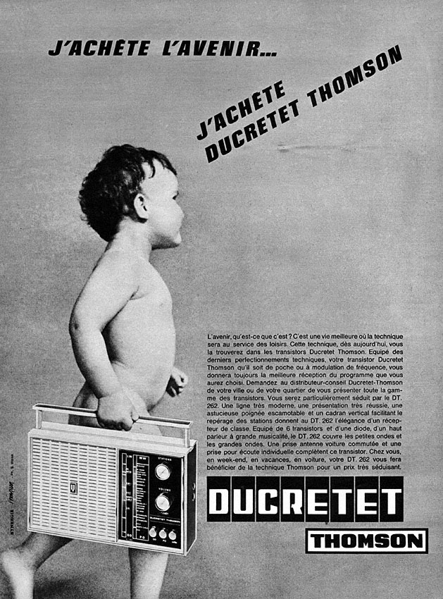 Publicité Ducretet-Thomson 1966