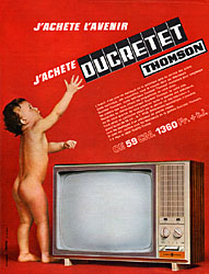 Publicit Ducretet-Thomson 1966