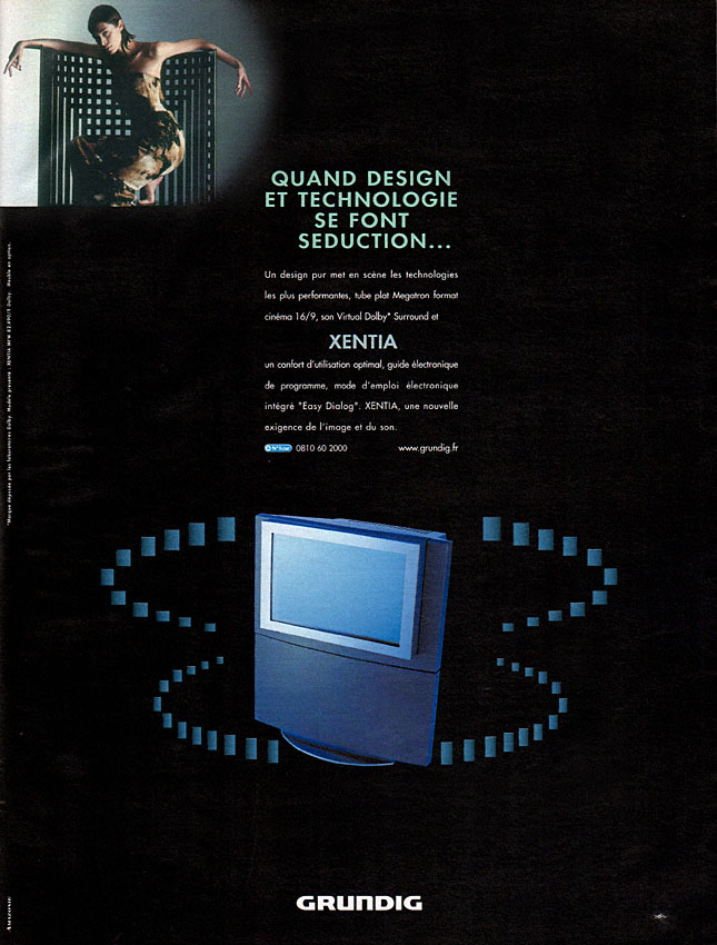 Publicité Grundig 2000
