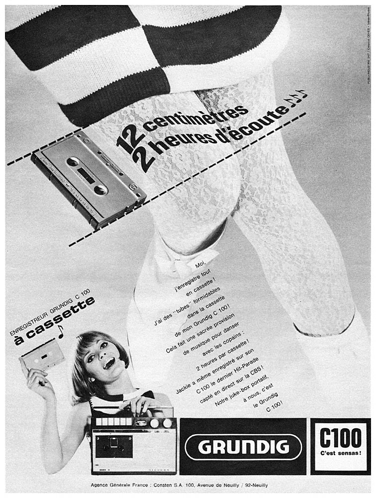 Publicit� Grundig 1966